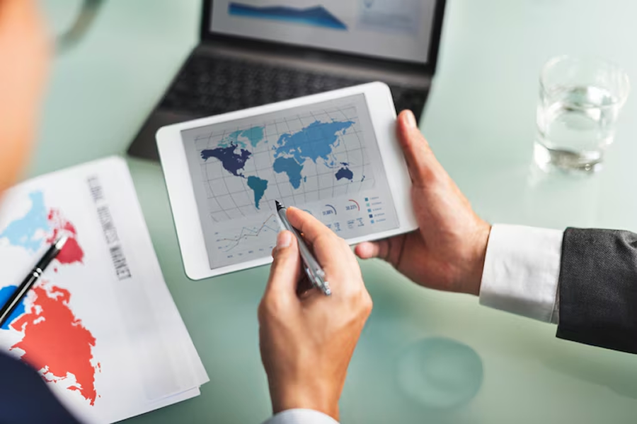 Digital transformation concept